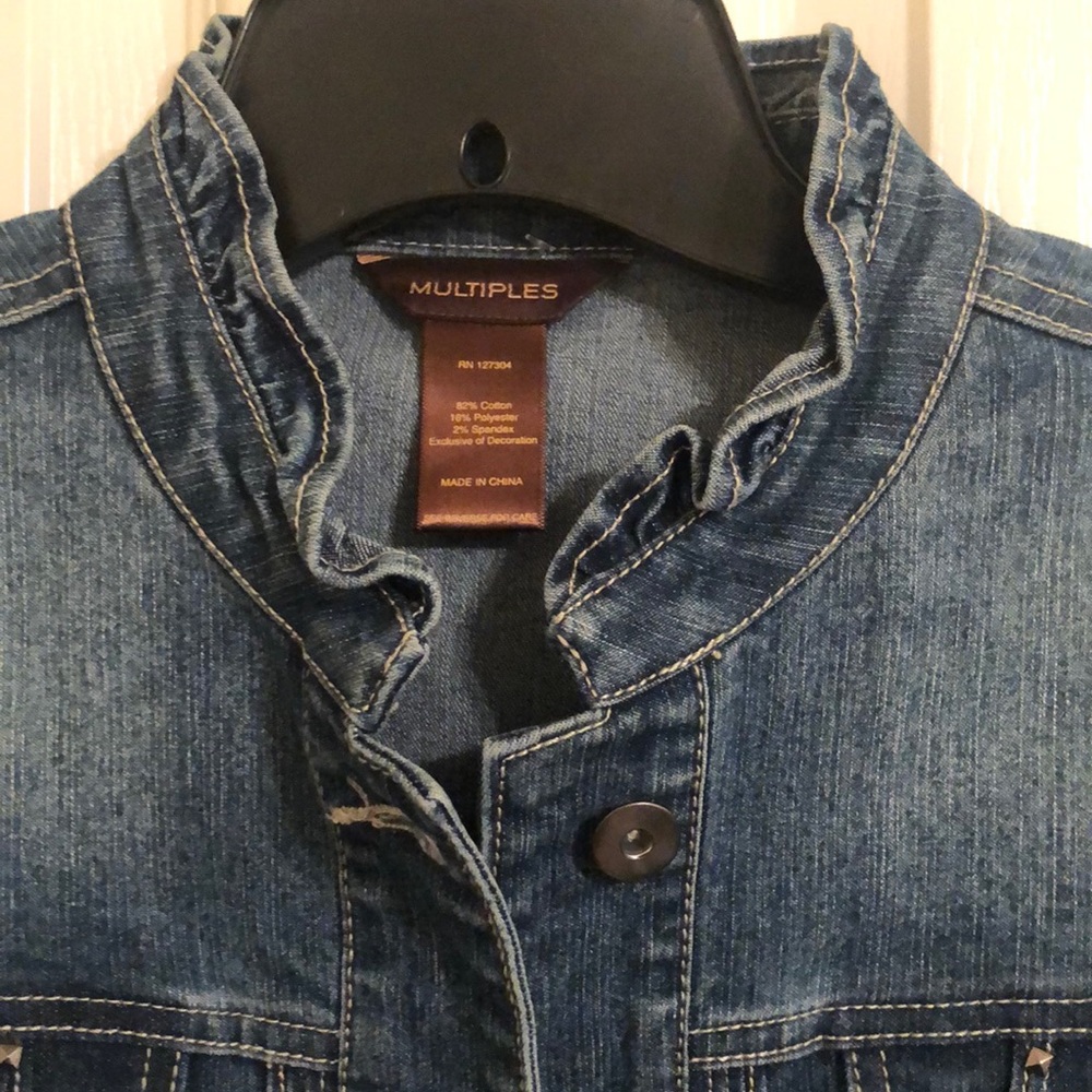 Multiples Blue Jean Jacket - image 2